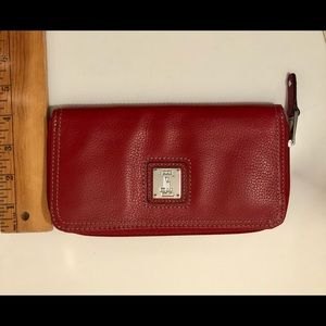 Tignanello red leather wallet